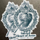 Sacred Heart of Jesus, I Trust In You Vinyl Catholic Sticker