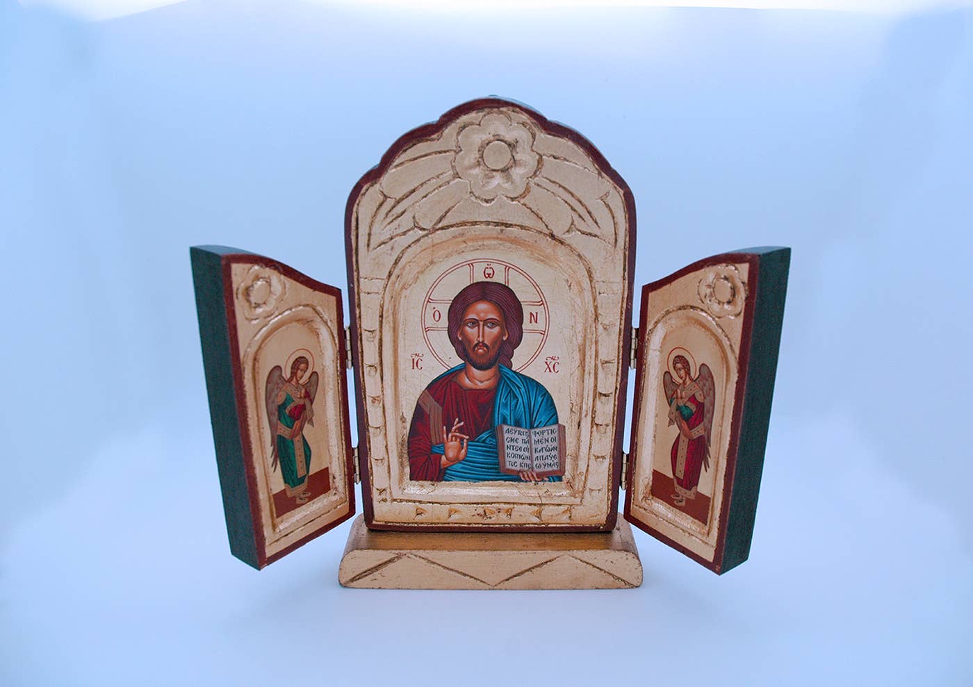 Greek Triptych, Christ the Teacher