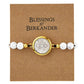 Saint Benedict Bracelet - White / Turquoise