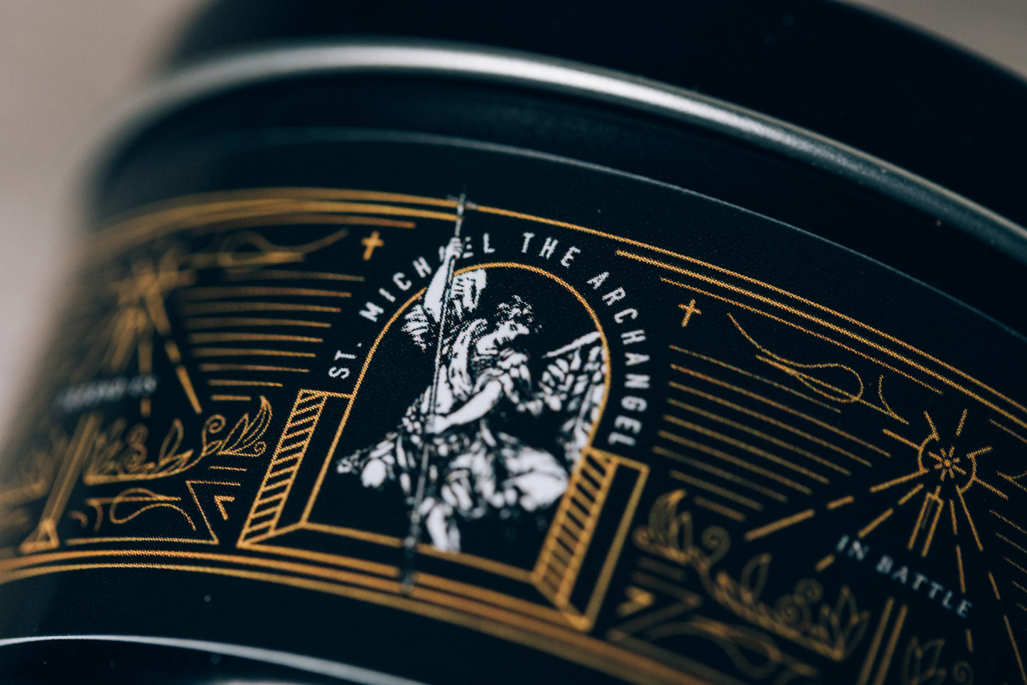 Candle | St. Michael Chrism (100% Beeswax)