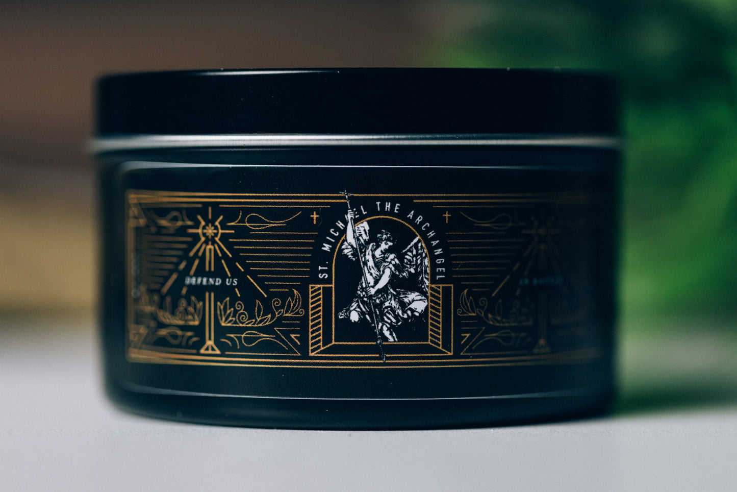 Candle | St. Michael Chrism (100% Beeswax)