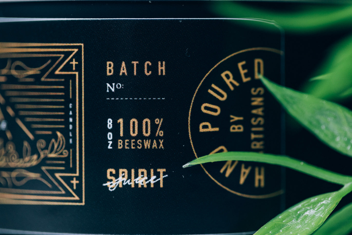 Candle | St. Michael Chrism (100% Beeswax)