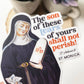St. Monica Waterproof Catholic Sticker