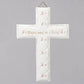 Baptism Girl Wall Cross