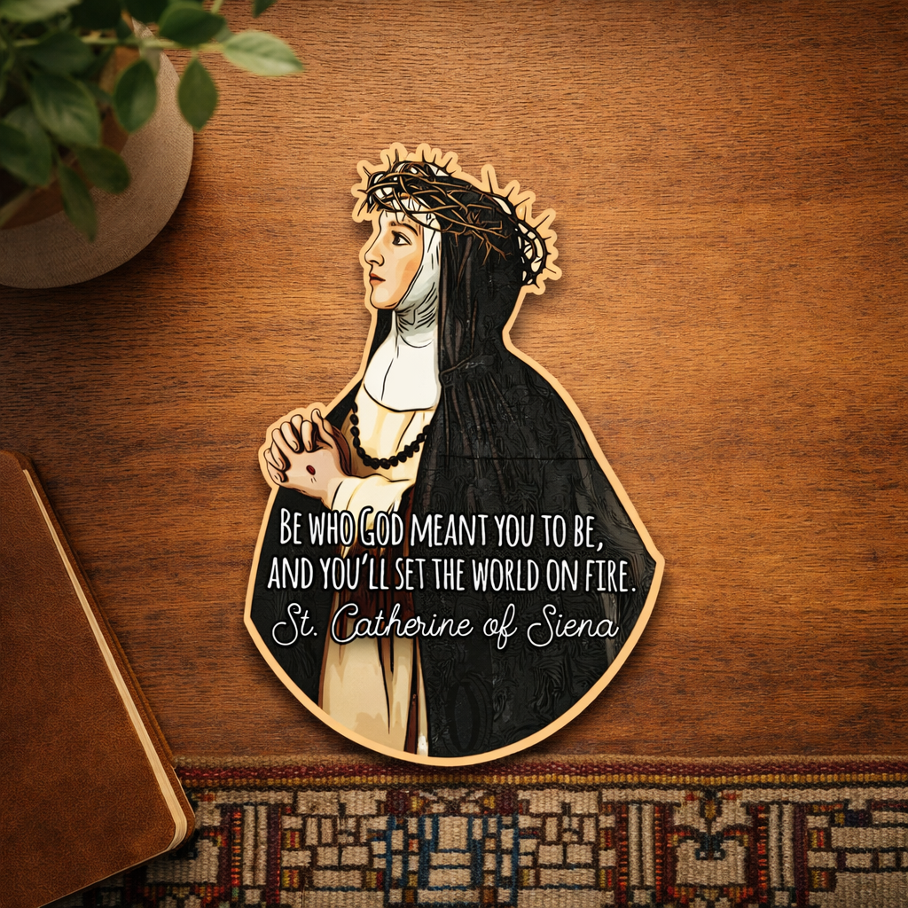 St. Catherine of Siena Catholic Sticker