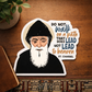 St. Charbel Waterproof Vinyl Catholic Sticker & Gift