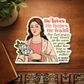 St. Maria Goretti Waterproof Catholic Sticker