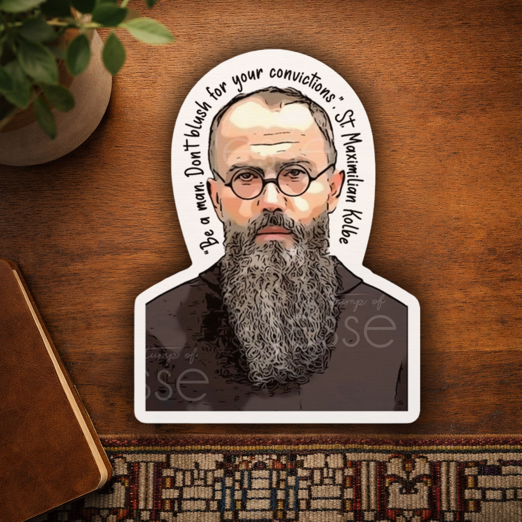 St. Maximilian Kolbe Catholic Sticker