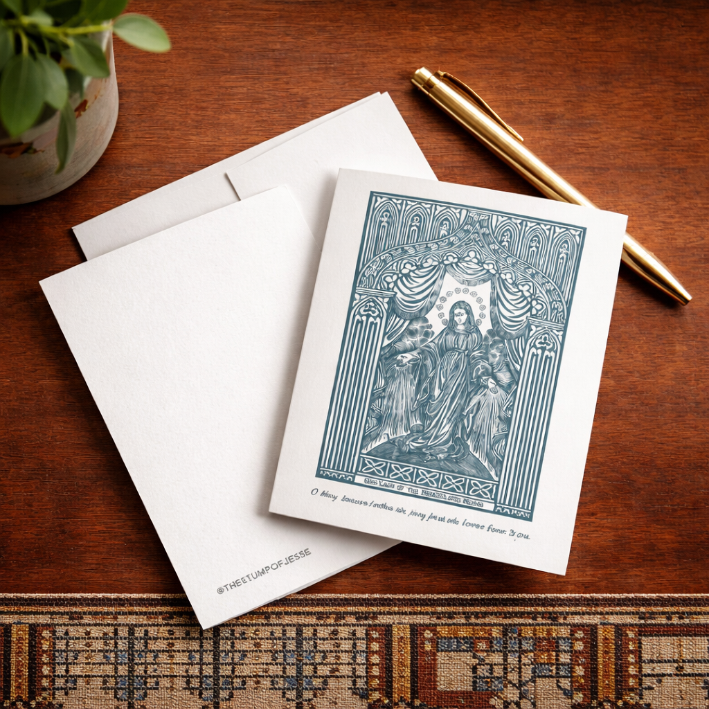 Our Lady of the Miraculous Medal Greeting Card I Gift