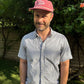 Dusty Rose Ora et Labora Corduroy Hat