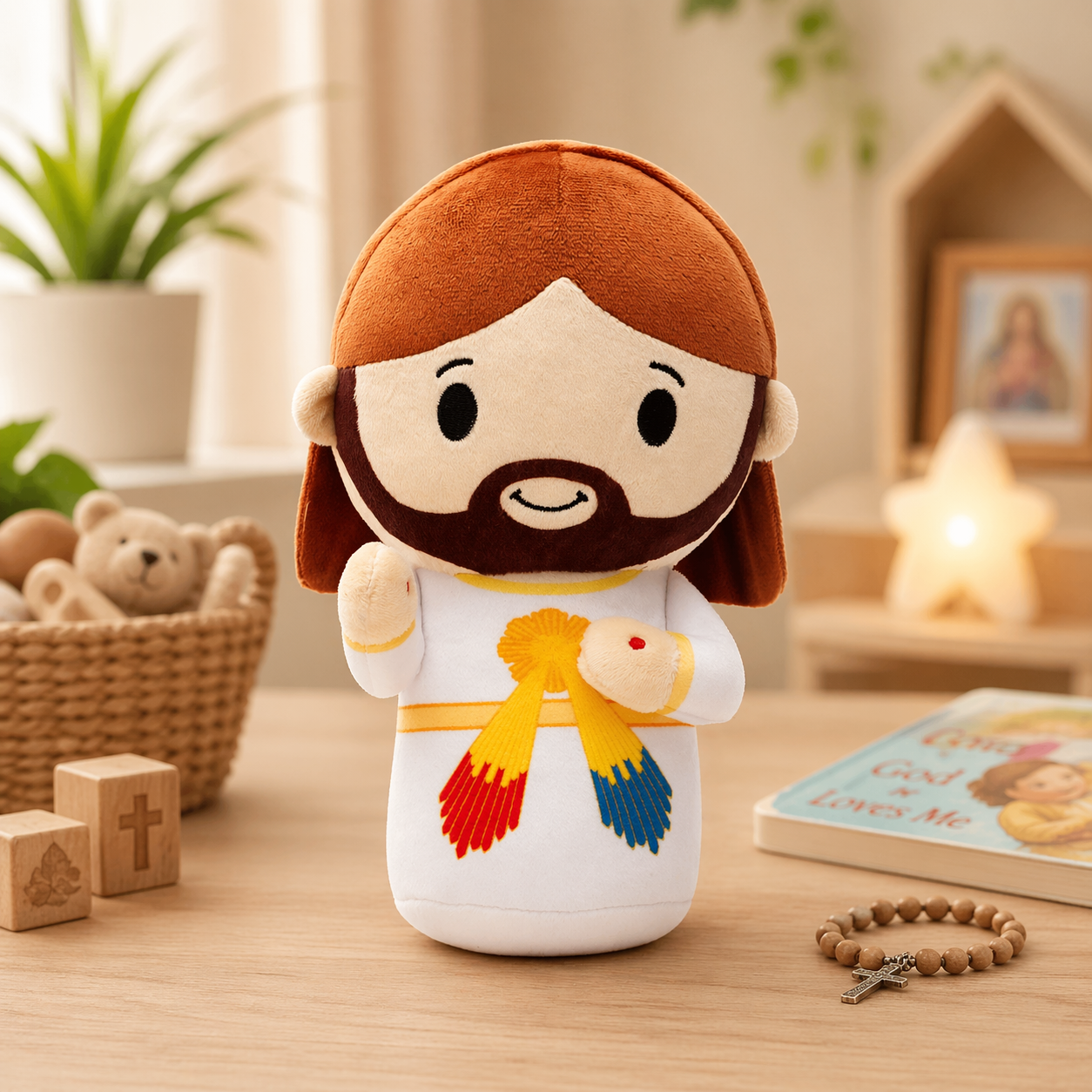 Divine Mercy Jesus Catholic Plush Doll