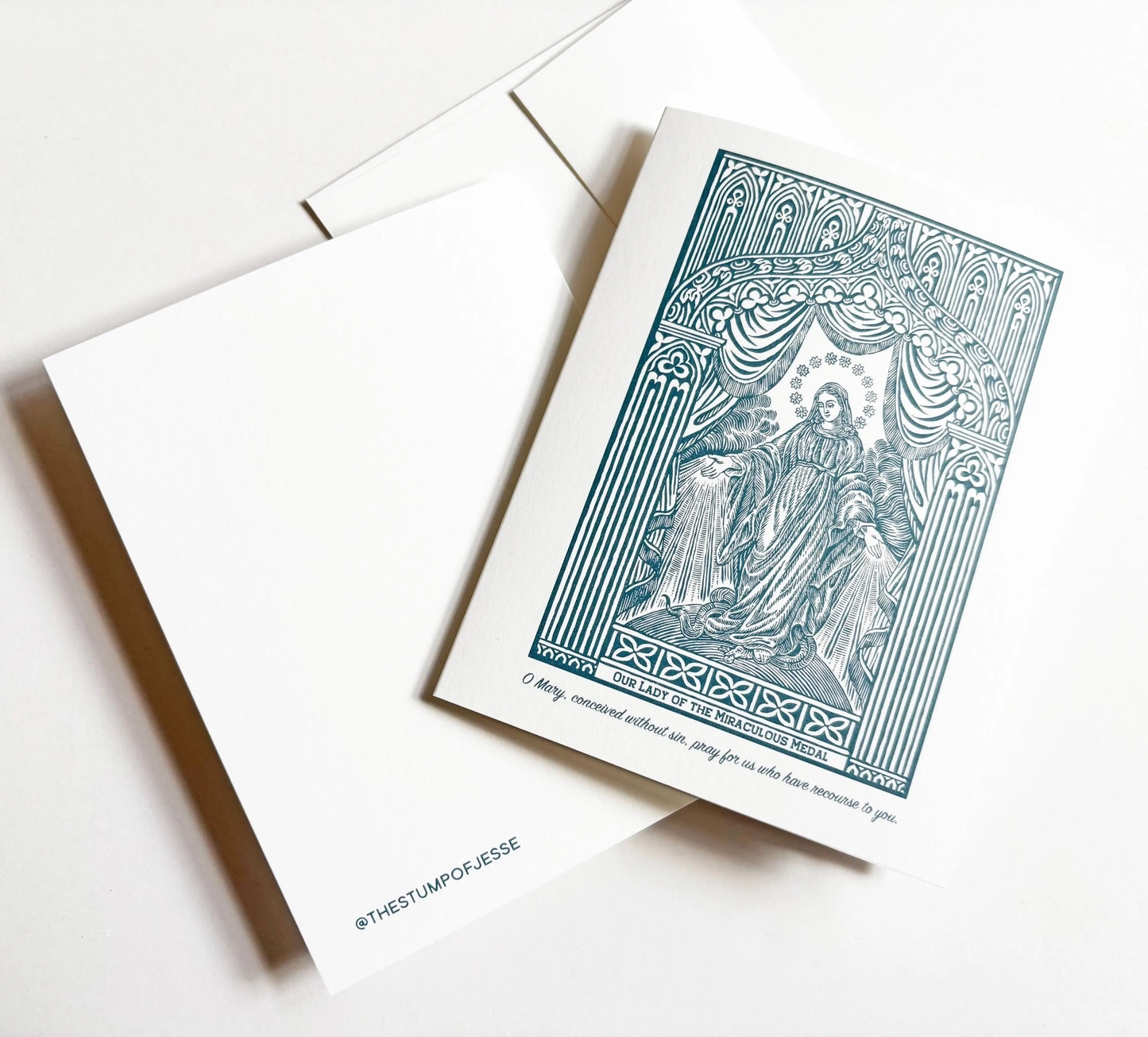 Our Lady of the Miraculous Medal Greeting Card I Gift