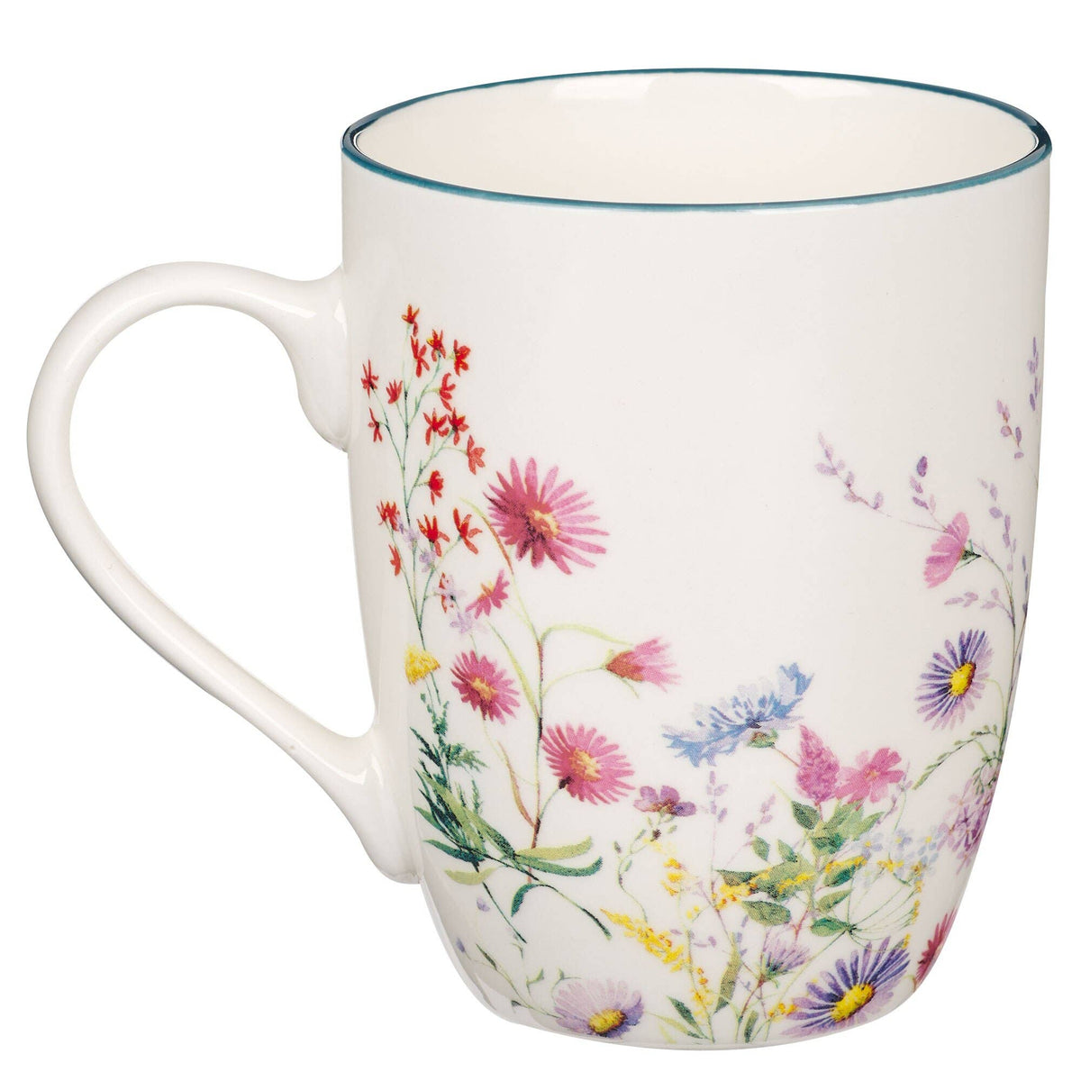 Mug Multi-Floral Lord is my Strength Ps. 28:7