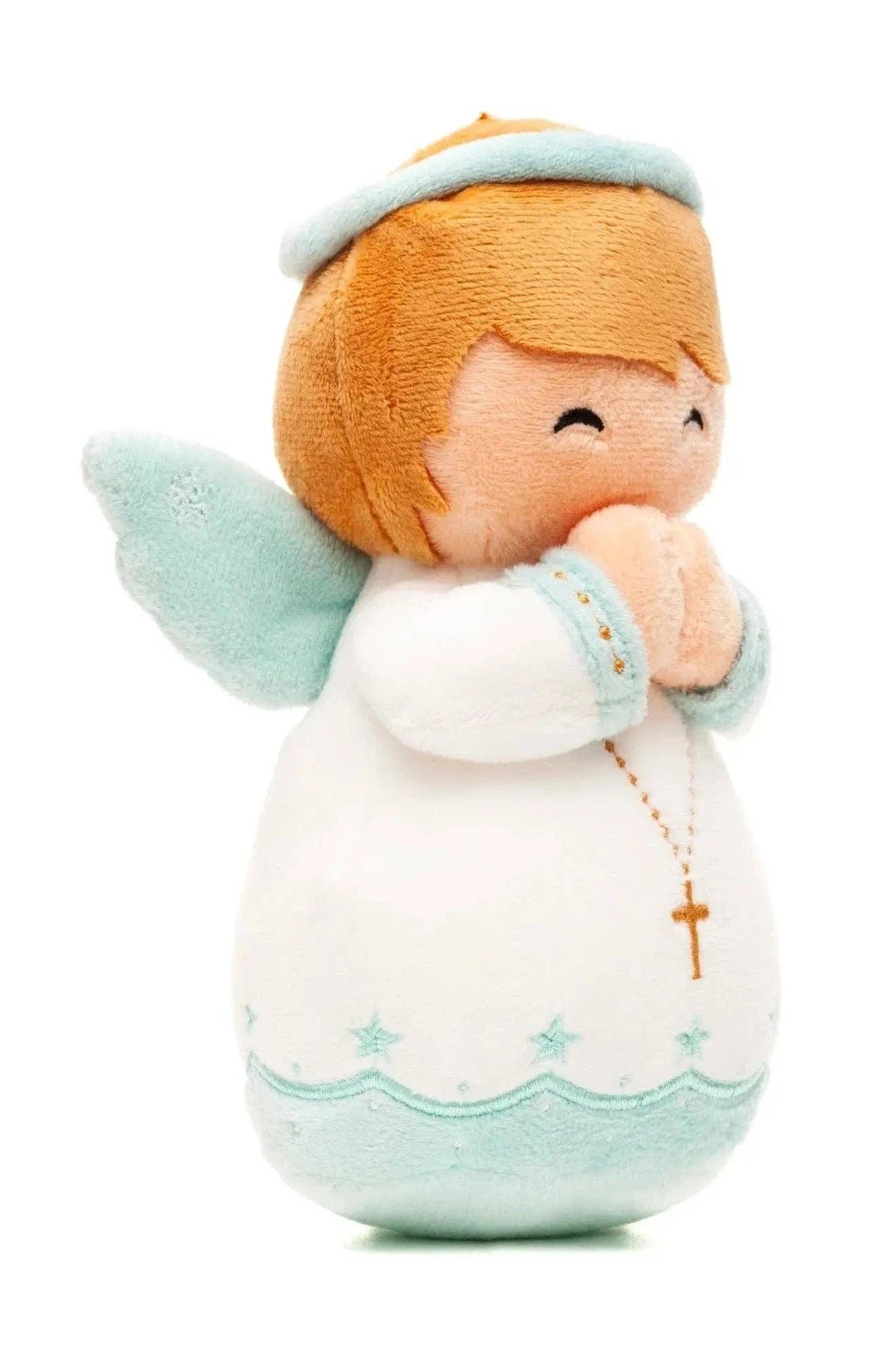 Guardian Angel Boy Catholic Plush Doll