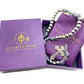 Stainless Steel Silver Paracord Rosary Necklace Beads Rugged Cord Catholic Rosary with Pardon Cross