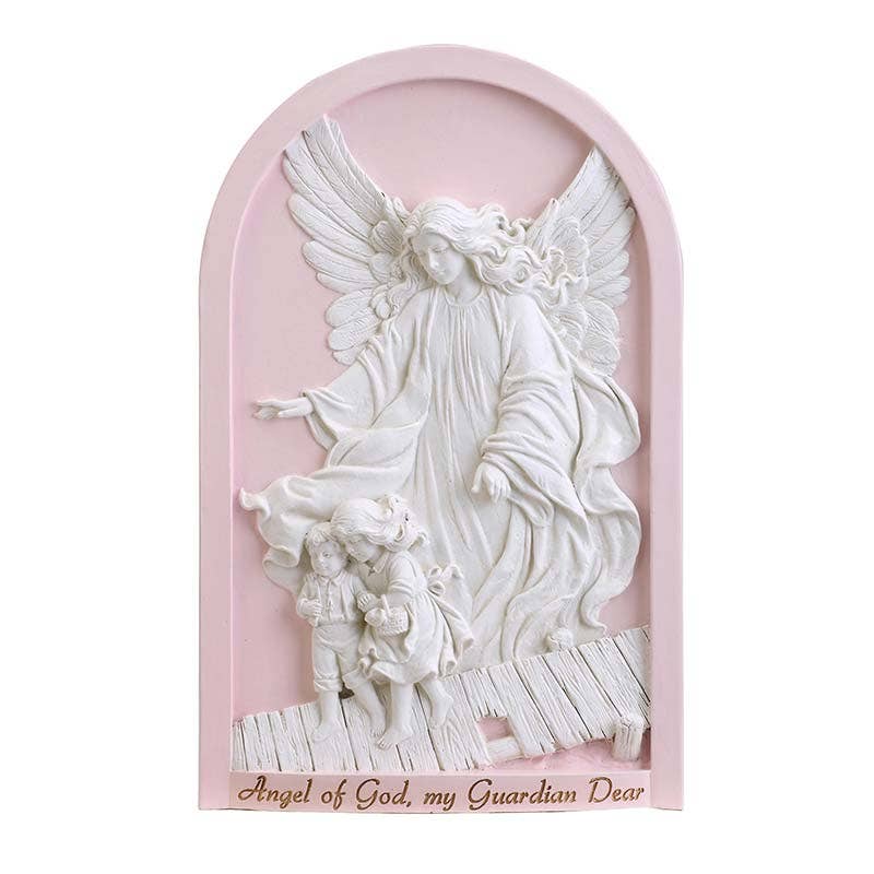 Guardian Angel Wall Plaque-Girl