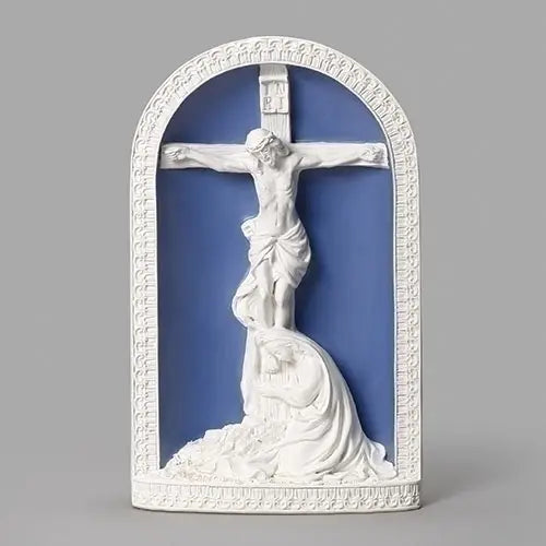 Mary Weeps at Crucifix Della Robbia