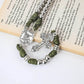 St. Michael Paracord Rosary Necklace Alloy Beads Our Father Jesus Crucifix