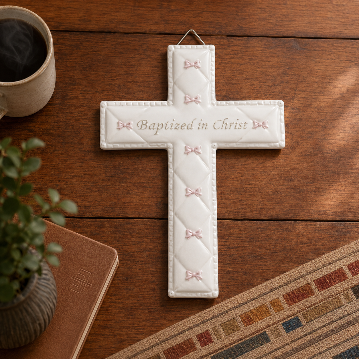 Baptism Girl Wall Cross