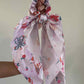 Catholic Satin Hanging Scrunchie - Auspice Maria Collection