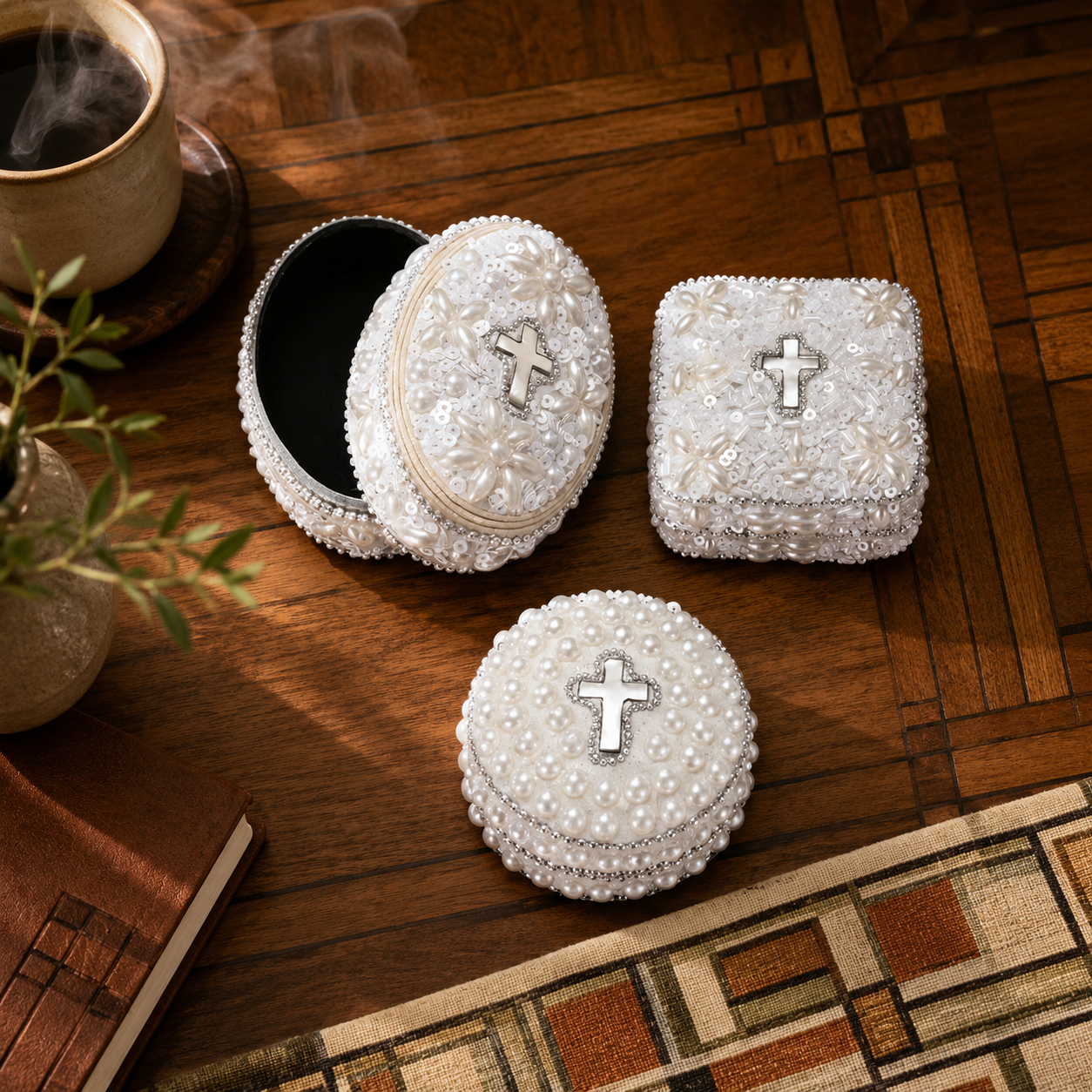Communion Trinket Cross Box