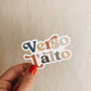 Verso L'alto Vinyl Sticker