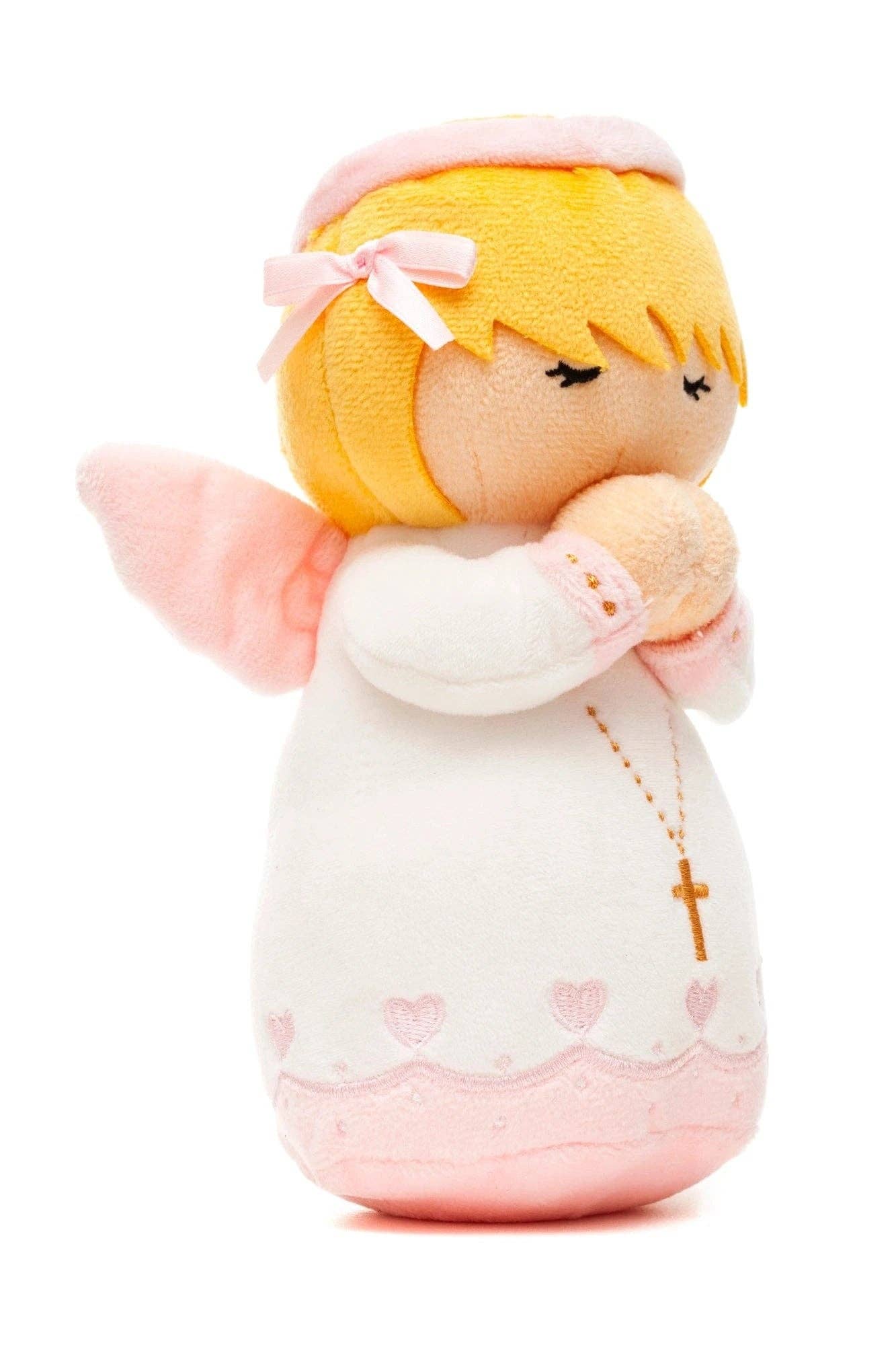 Guardian Angel Girl Catholic Plush Doll