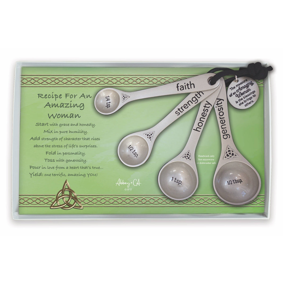 Trinity Knot Amazing Woman Measuring Spoons