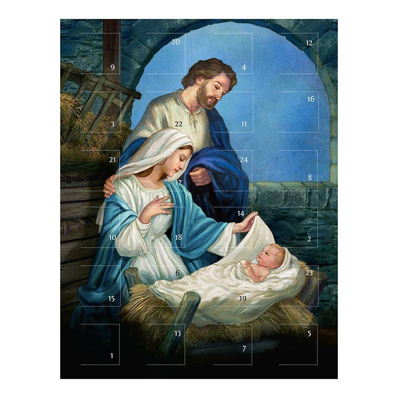 Advent Calendar Card- Holy Family