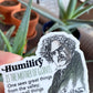 G.K. Chesterton Waterproof Catholic Sticker | Humility