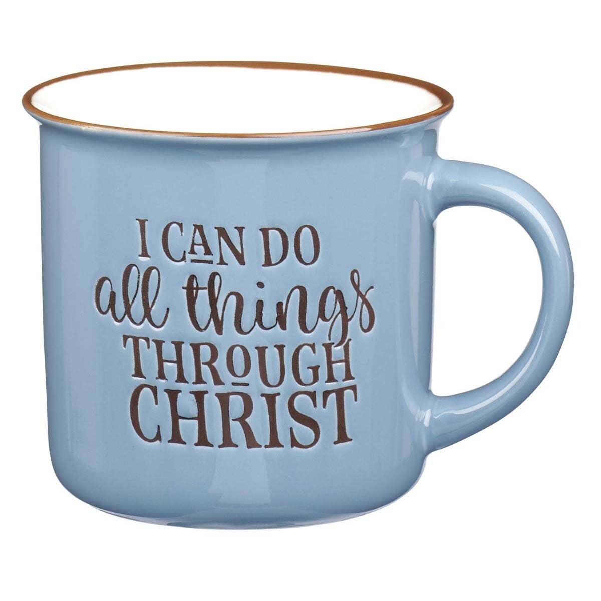 Mug Camp Blue/White All Things