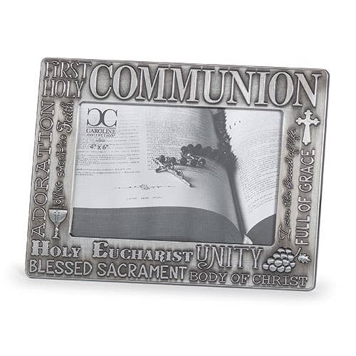 Communion Word Frame (4X6), Caroline Collection