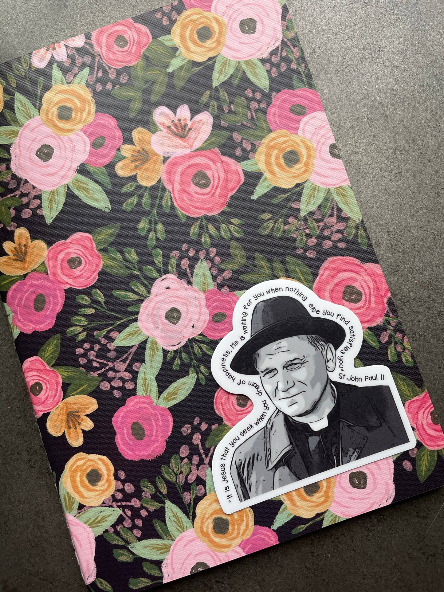 St. John Paul II Waterproof Catholic Sticker