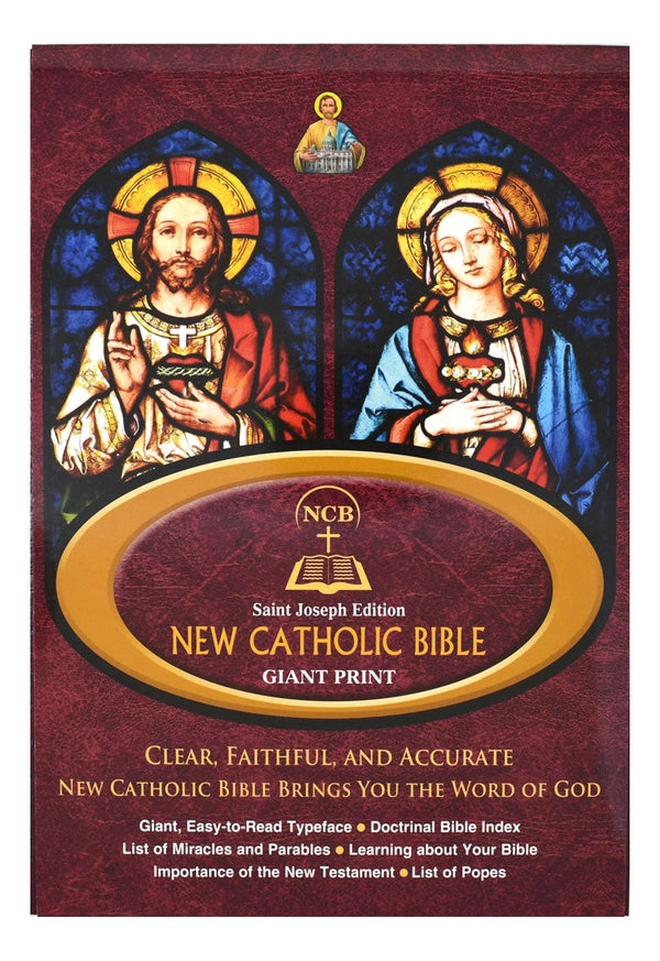 St. Joseph New Catholic Burgundy Bible (Giant Type)