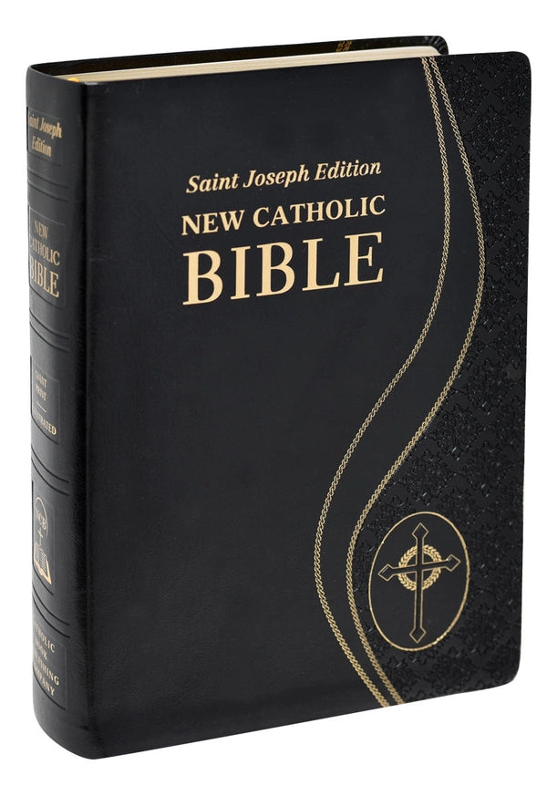 St. Joseph New Catholic Black Bible (Giant Type)
