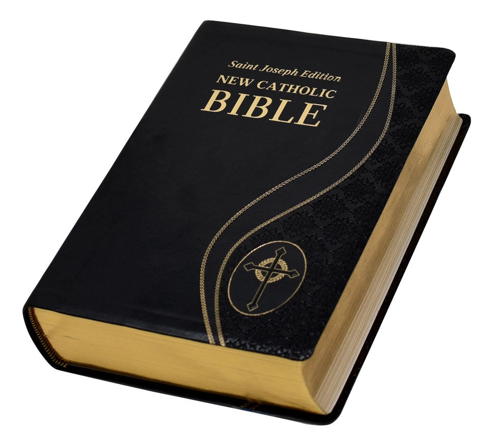 St. Joseph New Catholic Black Bible (Giant Type)
