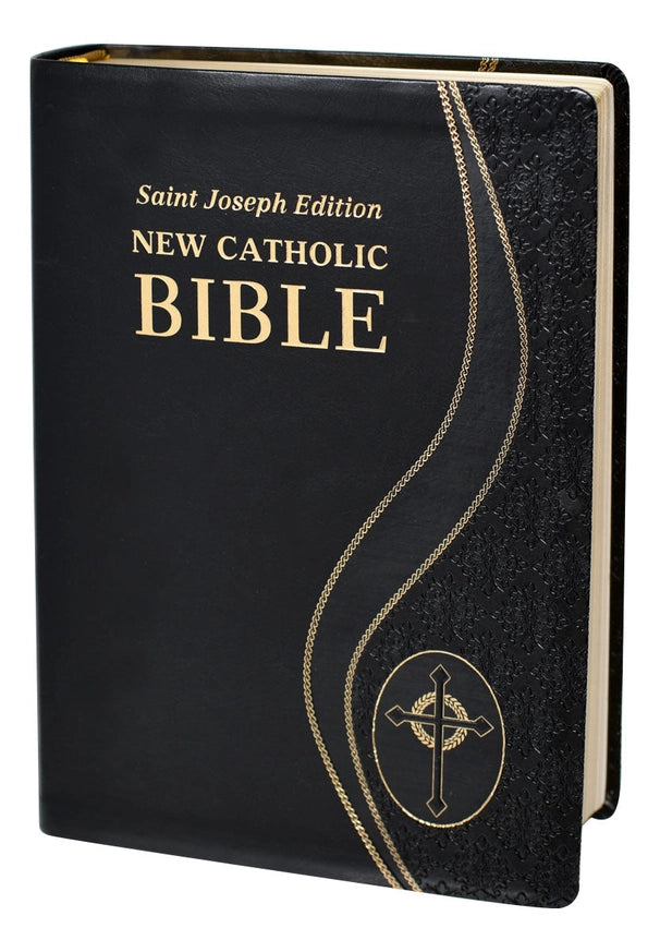 St. Joseph New Catholic Black Bible (Giant Type)