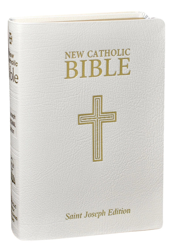 St. Joseph New Catholic White Bible (Gift Edition-Personal Size)