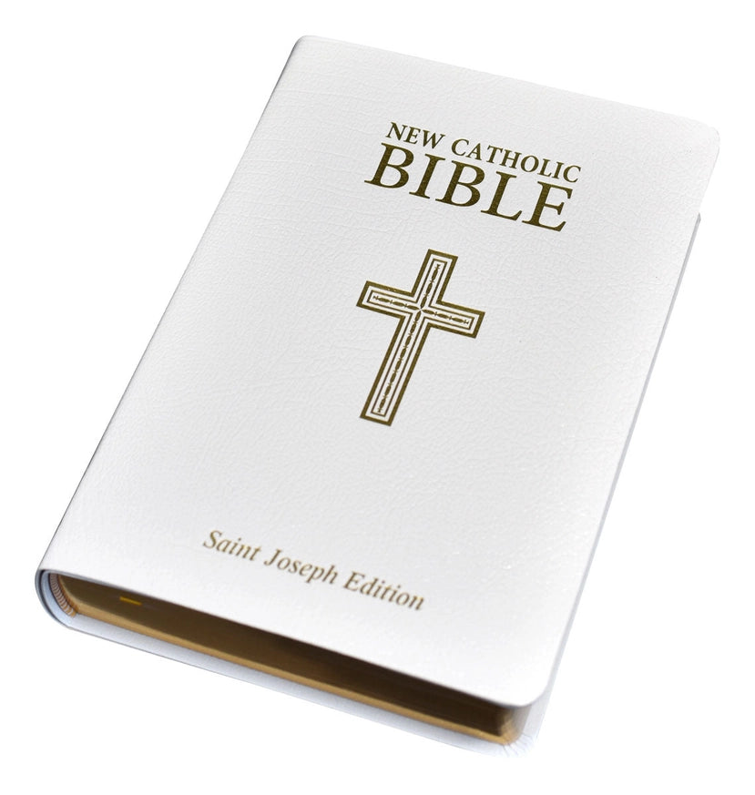 St. Joseph New Catholic White Bible (Gift Edition-Personal Size)