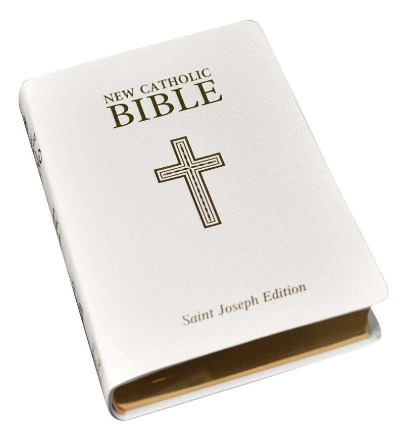 St. Joseph New Catholic White Bible (Gift Edition-Personal Size)