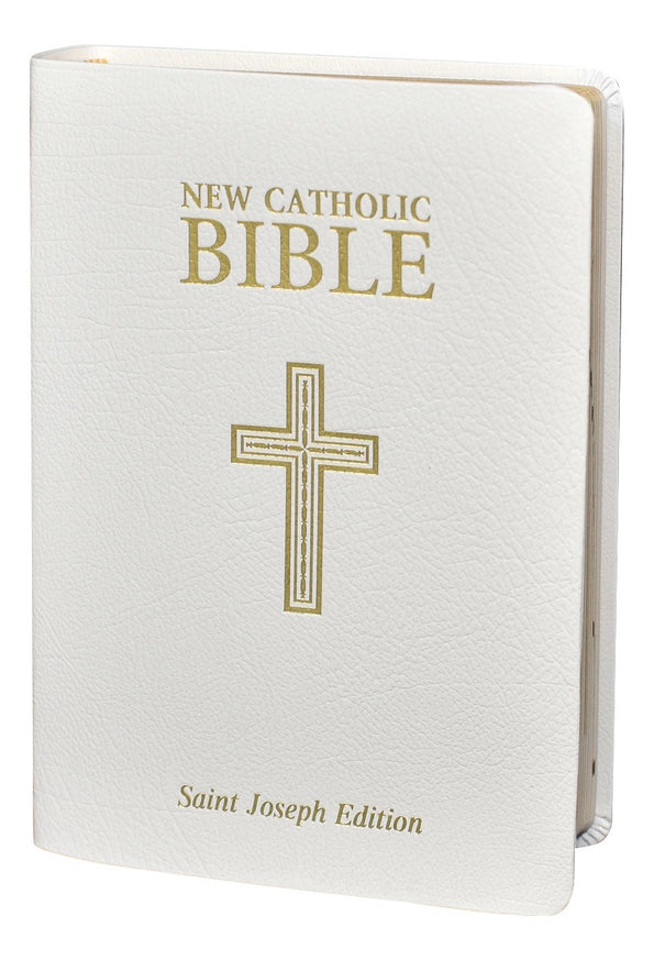 St. Joseph New Catholic White Bible (Gift Edition-Personal Size)