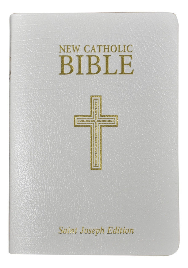 St. Joseph New Catholic White Bible (Gift Edition-Personal Size)