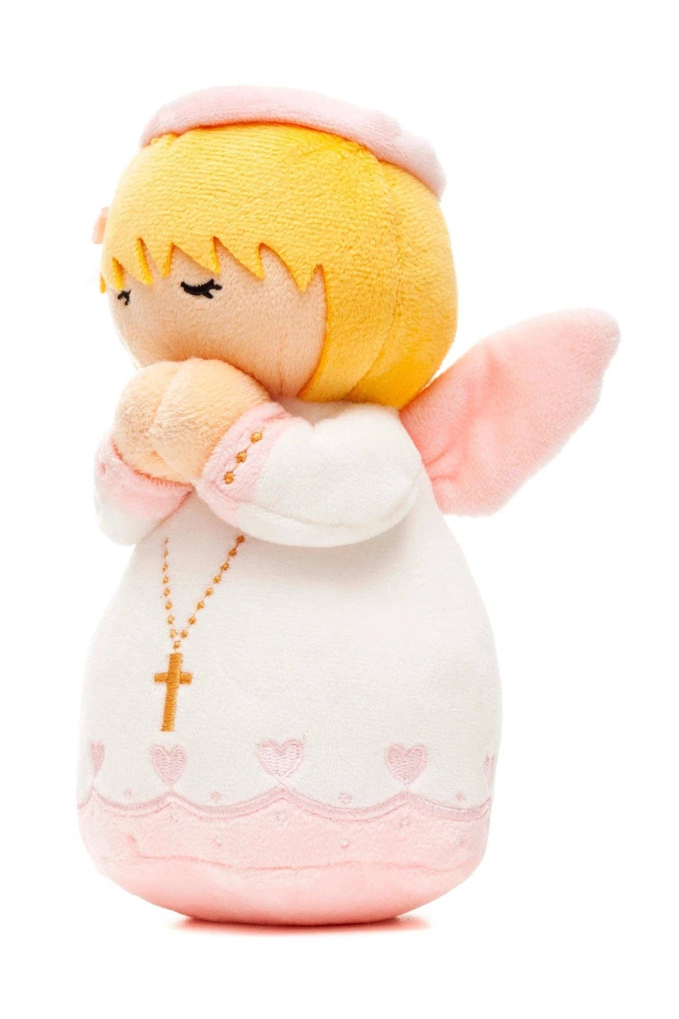 Guardian Angel Girl Catholic Plush Doll