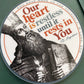 St. Augustine Waterproof Vinyl Catholic Sticker