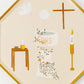 Baptism Luncheon Plates