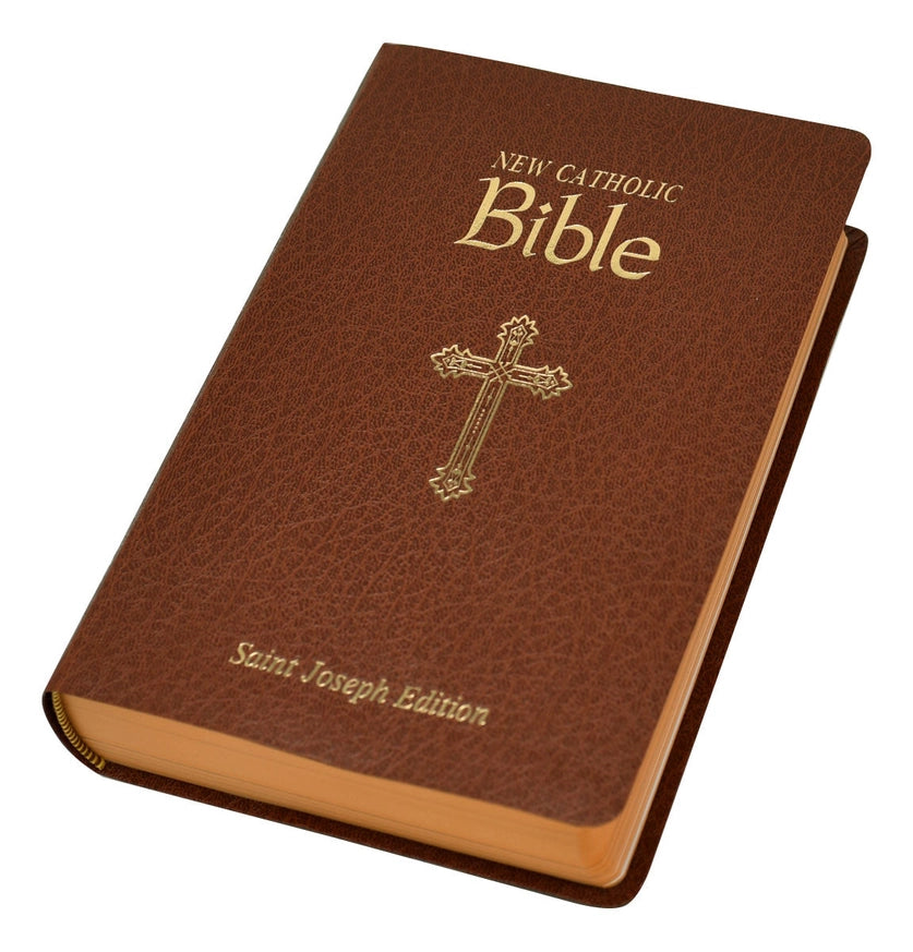 St. Joseph New Catholic Brown Bible (Gift Edition-Personal Size)