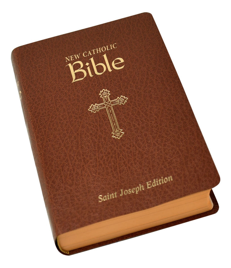 St. Joseph New Catholic Brown Bible (Gift Edition-Personal Size)