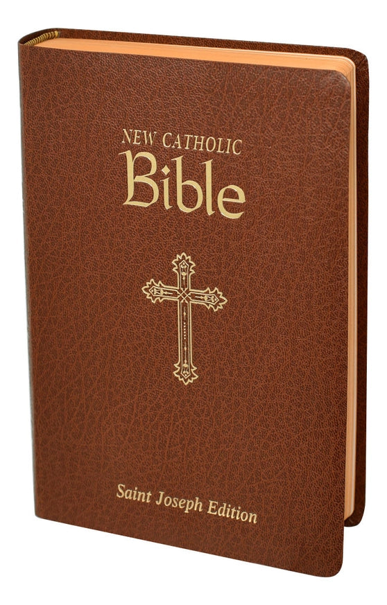 St. Joseph New Catholic Brown Bible (Gift Edition-Personal Size)
