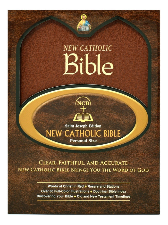 St. Joseph New Catholic Brown Bible (Gift Edition-Personal Size)