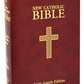 St. Joseph New Catholic Burgundy Bible (Gift Edition-Personal Size)